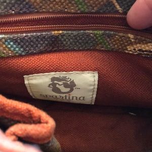 Gorgeous Spartina bag with matching scarf